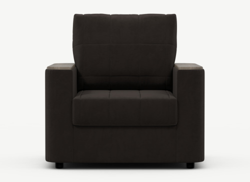 Кресло 92х96х91/Тёмно-коричневый фото в интернет-магазине BestWood