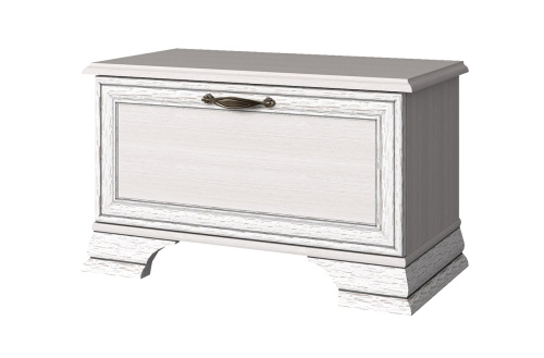 Тумба для обуви 1D 70х37х42/Вудлайн кремовый фото в интернет-магазине BestWood