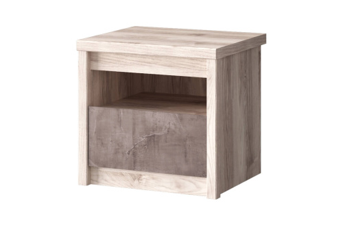 Тумба прикроватная 1S 46,8х40,3х45 /Каштан найроби/Оникс фото в интернет-магазине BestWood