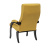 Кресло Дэми 60х83х100 Венге/Желтый фото в интернет-магазине BestWood