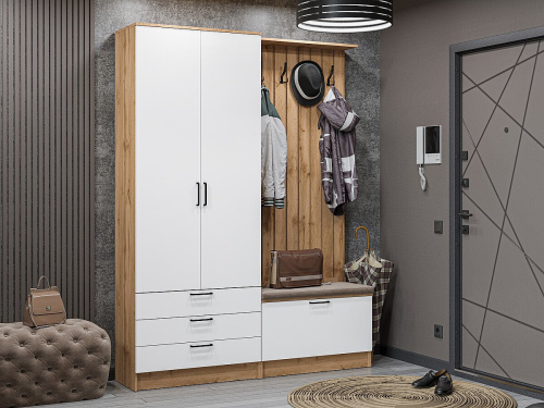 Стиль-03 160х38х211/White фото в интернет-магазине BestWood
