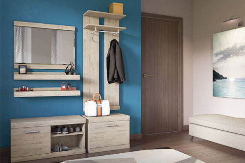 Тумба 1D2N 90,1х35,1х47/Дуб Санремо фото в интернет-магазине BestWood