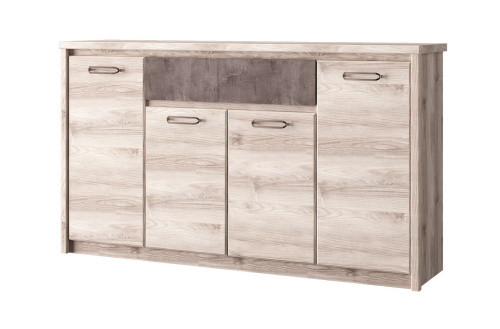 Тумба 4D1S 166,6х40,3х95,2 /Каштан найроби/Оникс фото в интернет-магазине BestWood