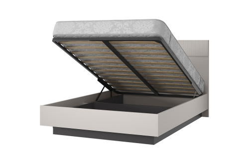 Кровать 140 с ПМ 145,4х206,4х110,7 Персидский жемчуг/Амарок фото в интернет-магазине BestWood