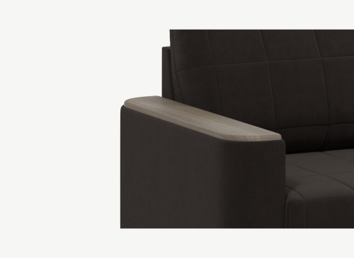 Кресло 92х96х91/Тёмно-коричневый фото в интернет-магазине BestWood