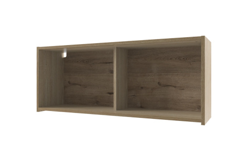 Полка навесная 1N  100х23,9х40/Дуб мадура фото в интернет-магазине BestWood