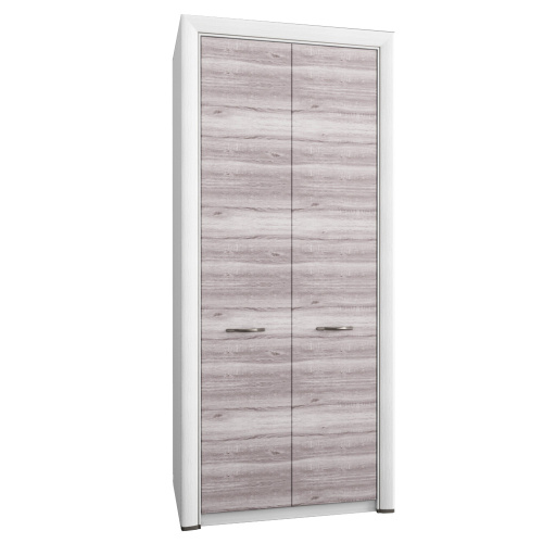 Шкаф 2DG 96х60х217 Вудлайн кремовый/Дуб анкора фото в интернет-магазине BestWood