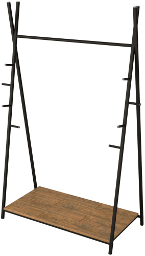 Вешалки гардеробные 113х50х161/Дуб Американский фото в интернет-магазине BestWood