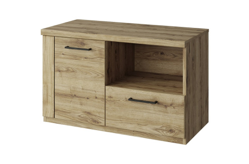 Тумба для обуви 1D1SN 90,2х41х52,8/Дуб Наварра фото в интернет-магазине BestWood